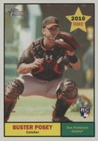 2010 Topps Heritage  #114 Buster Posey Baseball Card