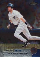 1999 Finest #90 Derek Jeter Baseball Card
