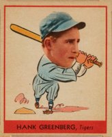1938 Goudey Heads-Up #253 Hank Greenberg Baseball Card