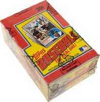 1983 Topps #WPB Wax Pack Box 36 Packs Baseball Card