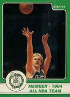 1984 Star Larry Bird #13 Member-1984 All NBA Team Basketball Card
