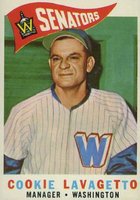 1960 Topps #221 Cookie Lavagetto Baseball Card