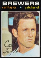 1971 Topps #353 Carl Taylor Baseball Card