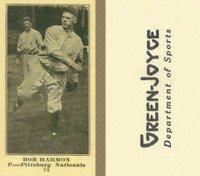 1916 Green-Joyce #76 Bob Harmon Baseball Card