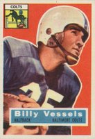 1956 Topps #120 Billy Vessels Football Card