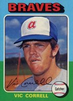 1975 Topps #177 Vic Correll Baseball Card
