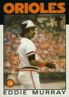 1986 Topps #30 Eddie Murray Baseball Card