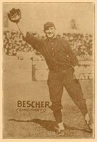 1914 Texas Tommy Type 1 # Bob Bescher Baseball Card