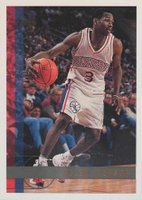 1997 Topps #54 Allen Iverson Basketball Card