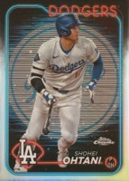 2024 Topps Chrome #1 Shohei Ohtani Lightboard Logo Baseball Card