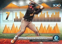 2024 Bowman Scouts' Top 100 #BTP7 Jackson Merrill Baseball Card