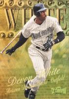 1999 Metal Universe #198 Devon White Precious Metal Gems Baseball Card