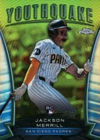 2024 Topps Chrome Youthquake #YQ8 Jackson Merrill Baseball Card