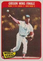 1965 Topps #138 Gibson Wins Finale World Series Game #7 Baseball Card