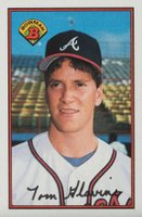 1989 Bowman #267 Tom Glavine Baseball Card