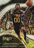 2023 Panini Select #233 Jordan Clarkson White Sparkle Basketball Card
