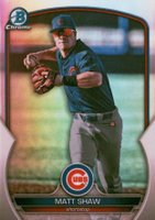 2023 Bowman Draft #BDC33 Matt Shaw Chrome-SP Baseball Card