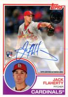 2018 Topps Update 1983 Topps Baseball Autograph #JF Jack Flaherty Baseball Card