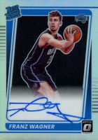2021 Panini Donruss Optic #185 Franz Wagner Autograph-Holo Basketball Card
