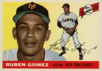 1955 Topps #71 Ruben Gomez Baseball Card