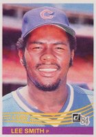 1984 Donruss #289 Lee Smith Baseball Card