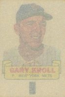 1966 Topps Rub-Offs #49 Gary Kroll Baseball Card
