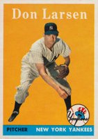 1958 Topps #161 Don Larsen Baseball Card