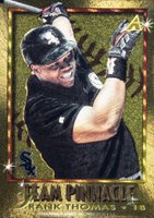 1996 Pinnacle Team Pinnacle #1 Frank Thomas/Jeff Bagwell Baseball Card