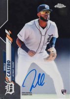 2020 Topps Chrome Rookie Autographs #RAWC Willi Castro Baseball Card