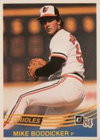 1984 Donruss #123 Mike Boddicker Baseball Card