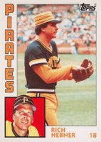 1984 Topps #433 Rich Hebner Baseball Card