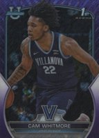 2022 Bowman Chrome University #22 Cam Whitmore Shimmer Refractor Basketball Card