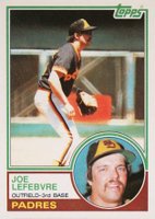 1983 Topps #644 Joe Lefebvre Baseball Card