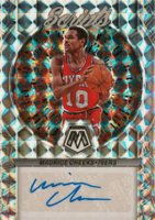 2022 Panini Mosaic Scripts #MSCHE Maurice Cheeks Basketball Card