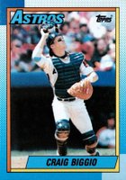 1990 Topps #157 Craig Biggio Baseball Card