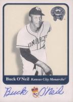 2001 Fleer Greats #119 Buck O'Neil Baseball Card