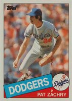 1985 Topps #57 Pat Zachry Baseball Card