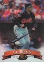 1998 Finest #135 Cal Ripken Refractor Baseball Card