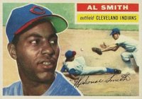 1956 Topps #105 Al Smith Gray Back Baseball Card