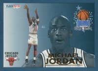 1992 Fleer All-Stars #6 Michael Jordan Basketball Card