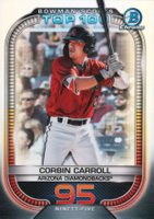 2021 Bowman Chrome Scouts' Top 100 #95 Corbin Carroll Baseball Card