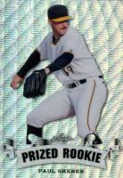 2023 Leaf Special Release Metal Prized Rookie #PR51 Paul Skenes Silver Wave Baseball Card