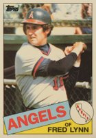 1985 Topps Tiffany #220 Fred Lynn Baseball Card