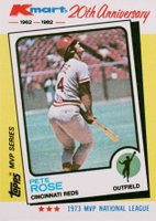 1982 K-Mart 20th Anniversary #24 Pete Rose Baseball Card