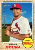 2017 Topps Heritage  #77 Yadier Molina Baseball Card