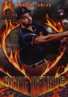 2024 Bowman Rising Infernos #RI3 Jordan Lawlar Baseball Card