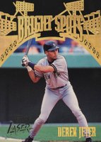 1996 Topps Laser Bright Spots #B13 Derek Jeter Baseball Card