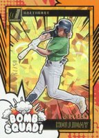 2024 Panini Donruss Bomb Squad #8 Jackson Holliday Orange Ice Baseball Card