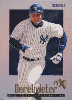 1997 Skybox E-X2000 #33 Derek Jeter Credentials Baseball Card