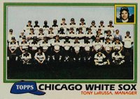 1981 Topps #664 Chicago White Sox Baseball Card